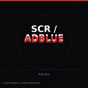 SCR / AdBlue — obróbka pliku ECU